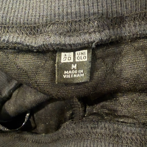 Uniqlo Black Quilted Puffed Diamond Textured Flounced Midi Skirt Flared Medium - Picture 8 of 8